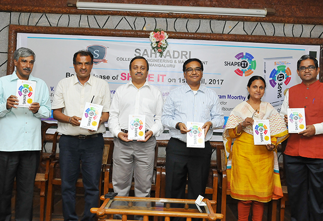 Sahyadri College of Engineering & Management - Shape It Book Release 2017