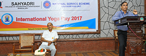 International Yoga Day at Sahyadri