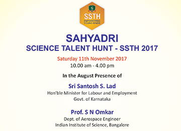 Sahyadri Science Talent Hunt (SSTH) 2017
