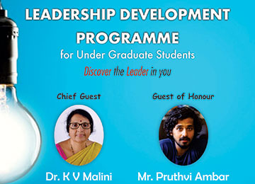 One-Day Leadership Development Programme (LDP) for UG Student Council Members