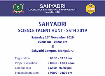 Sahyadri Science Talent Hunt - SSTH 2019