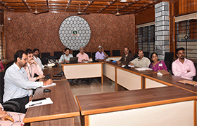 14th IQAC meeting held on Blended Mode