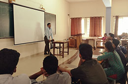 CTO of Tayana Software Solutions speaks to the MBAs - Sahyadri College of Engineering & Management