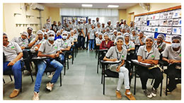 MBAs visit ITC Biscuit Factory at Whitefield, Bengaluru - Sahyadri College of Engineering & Management