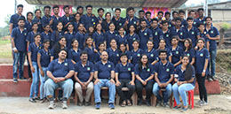 >MBAs on an Outbound Training in Madikeri - Sahyadri College of Engineering & Management