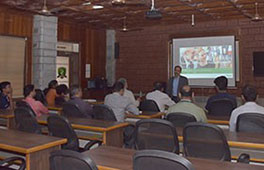 General Manager-Education & Training, Schneider Electric addressed the faculty