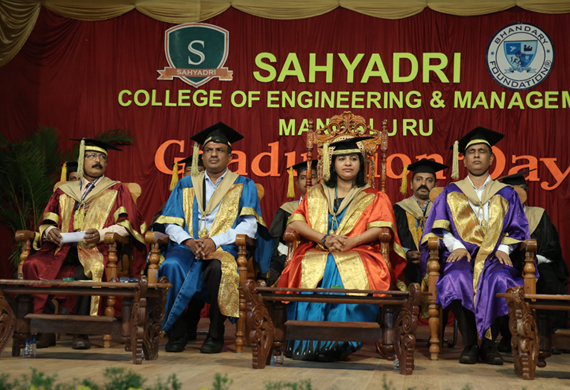 Sahyadri College of Engineering & Management - Graduation Day 2015