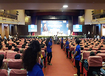 Students attend a Seminar on “Art of Success”