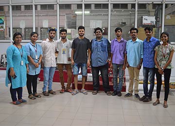  TEAM CHALLENGERS visit Centre for Innovation (CFI) Lab at IIT Madras, Chennai 