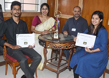 MBAs secure first place in ImpeDATAtive Event at “ETTIN 2k18” organized by JKSHIM, Nitte