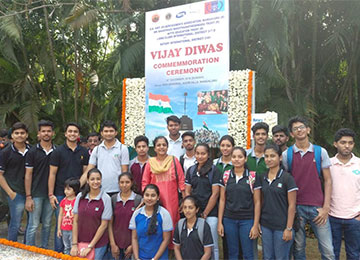 Sahyadrians pay homage to the heroes on the occasion of Vijay Diwas