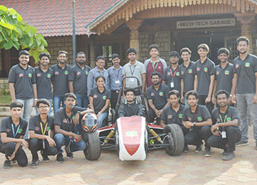 Team ‘Formula Sahyadri’ in SUPRA SAE INDIA 2019