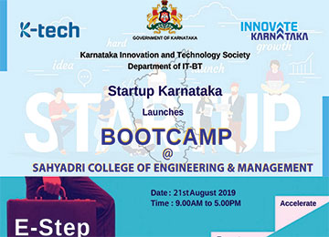 Startup Karnataka launches BOOTCAMP at Sahyadri