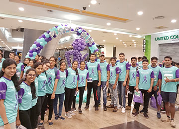 Sahyadrians Participate in the Purple Run 
