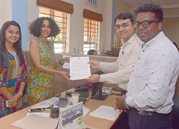 The Training Placement & Career Guidance (TPCG) Cell of Sahyadri signs a MOU with IDP Education India Private Limited 