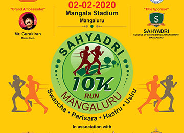 Sahyadri 10K Run Mangaluru – One Mile at a Time, My Race My Time! 