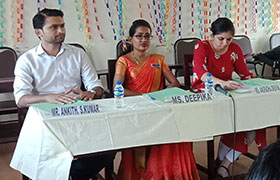 Student Counselor Invited as Judge for the Scientia (PG Science Fest) during “Bequest – 2020” held at Besant Women’s College 