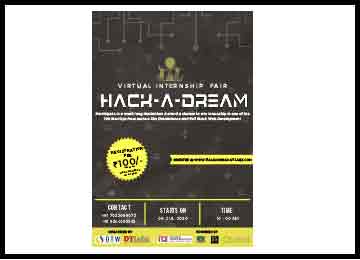 DTlabz R&D Pvt. Ltd. in collaboration with Pratian Technologies, Sahyadri and TCE organizes Hack-A-Dream