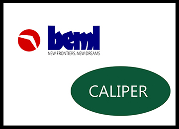 Caliper is approved as Permanent Vendor in BEML for Five Years