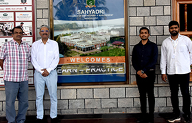 >Managing Director of Kahani Designworks visits Sahyadri