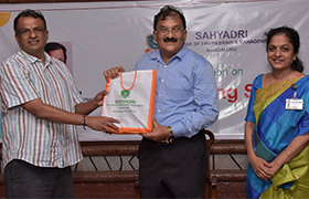 Founder - Usha Fire Safety, Chennai addressed Faculty Members on ‘Life Saving Skills’