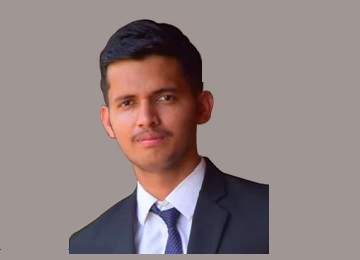 Dheeraj M from MBA secures 8th Rank in VTU for the Academic Year 2019-2020