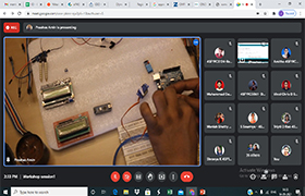 CSE Dept. Conducts a Two-Day Online Workshop on “Project Development using ARDUINO Board
