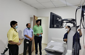 Faculty Members Visit Father Muller Simulation and Skill Centre