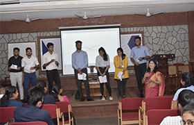 Induction Programme for the first Sahyadri MBA Autonomous Batch 2021-23 <em><strong>Day Two (15th Feb, 2022): </strong></em><br />
