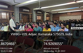 Induction Programme for the first Sahyadri MBA Autonomous Batch 2021-23 <em><strong>Day Three (16th Feb, 2022):	</strong></em>	