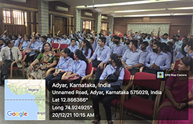 Director-R&D addresses MBAs on “Economic Analysis of Sugar Industry in India”