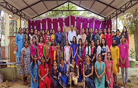 Dean-SP invited as Chief Guest - Annual NSS Camp of SDM MMK Mahila Vidyalaya, Mysore