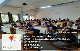 Students Driven Inter-Class Quiz organized by the MBA Dept.