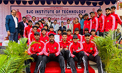 First Place in March Past: VTU 23rd Inter-Collegiate Athletic Competition 