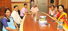 Renowned Academicians visited Sahyadri