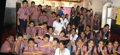 Training Programme by MBAs at Sri Rama School, Farangipete