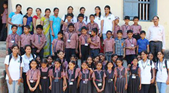 Training Programme by MBAs at Sri Rama School, Farangipete